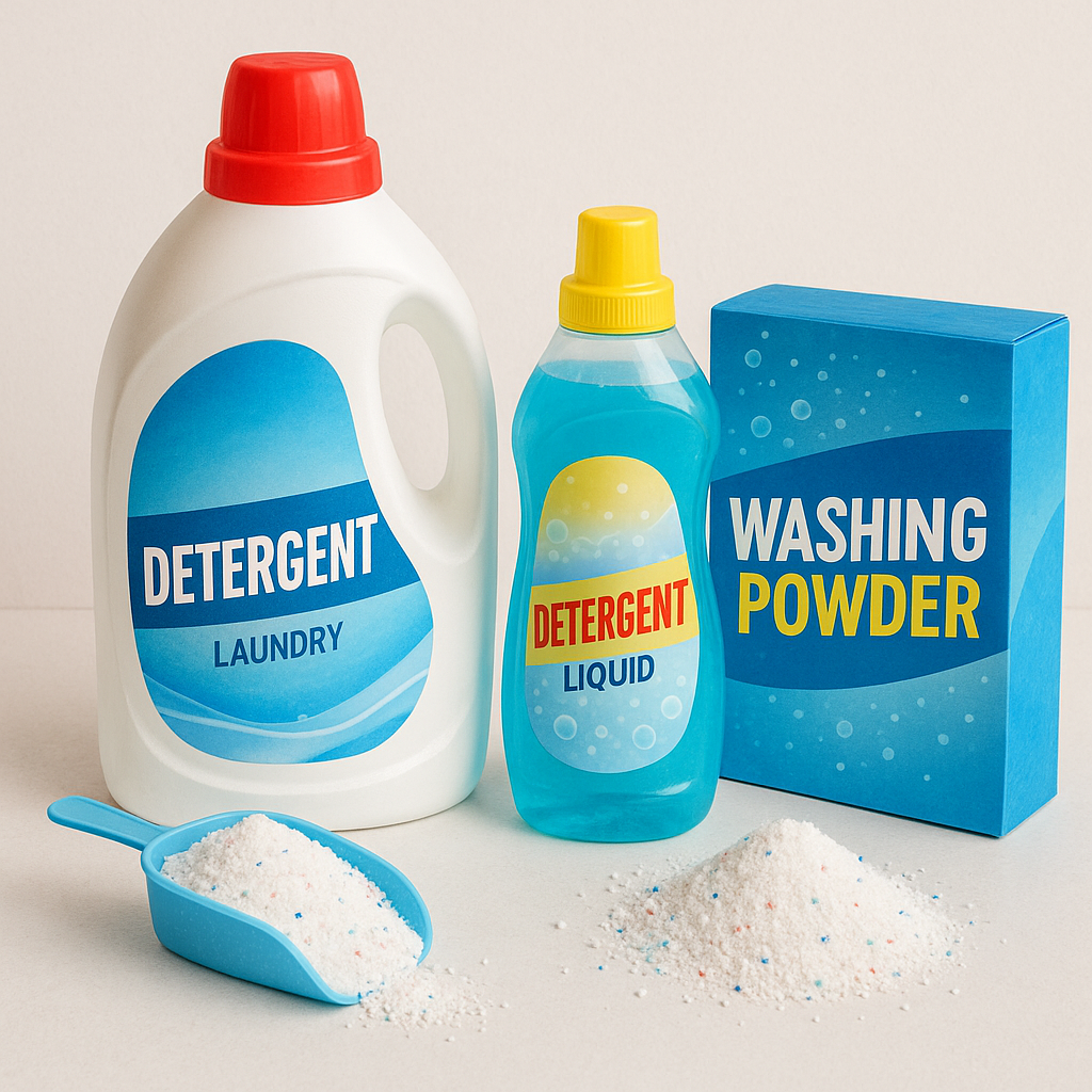 منظفات ومساحيق الغسيل